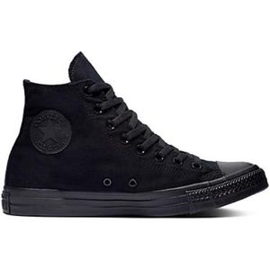 Black High Top Converse (Size 8)